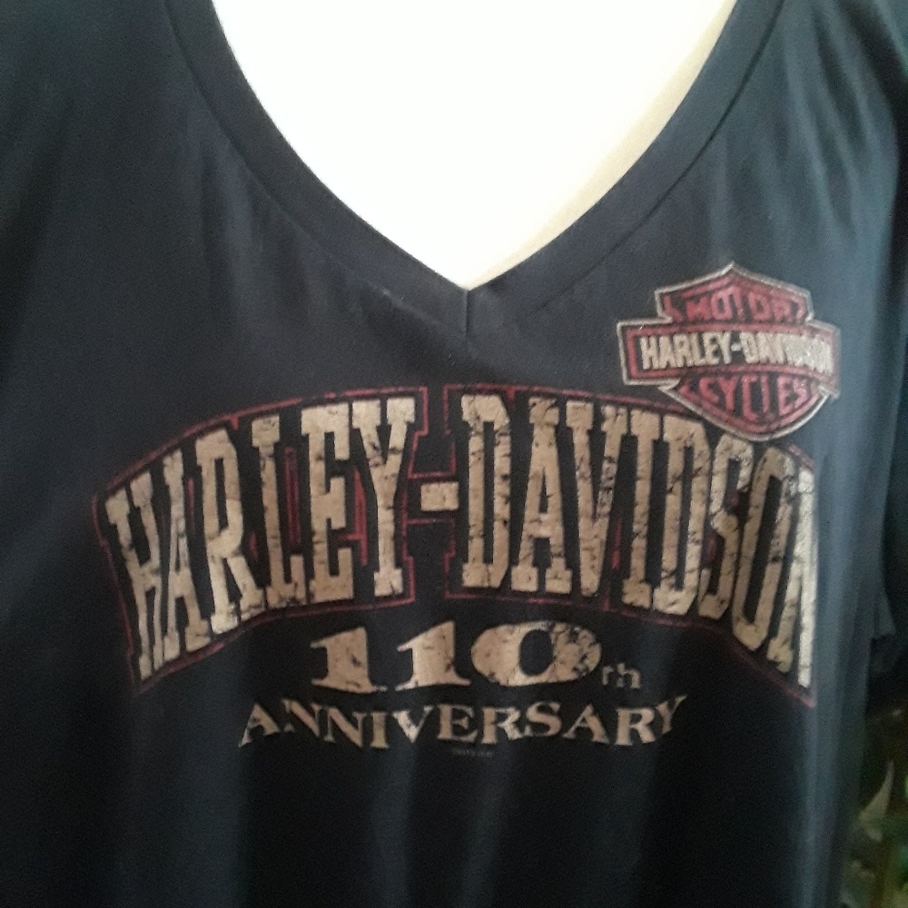 HARLEY DAVIDSON 110TH ANNIVERSARY TOP